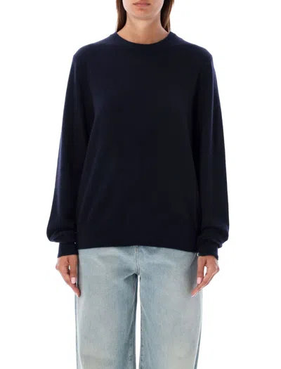 Extreme Cashmere Belle Cashmere Stretch 2.26 Pullover In Black