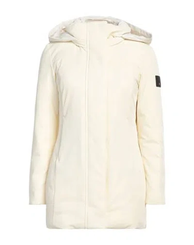 Dekker Woman Puffer Cream Size 12 Polyamide, Elastane In White
