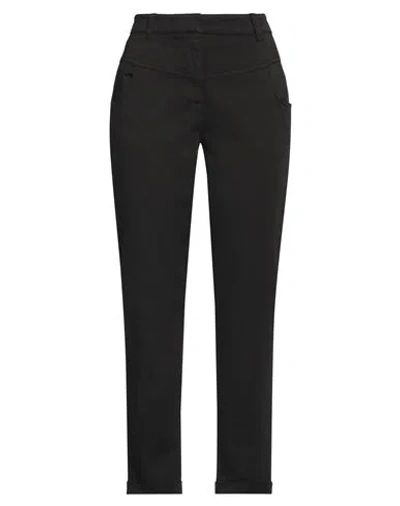 Liu •jo Woman Pants Black Size M Cotton, Polyester, Elastane In Black