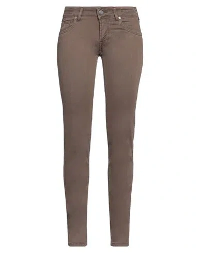 Jacob Cohёn Woman Pants Light Brown Size 26 Lyocell, Cotton, Elastomultiester, Elastane In Beige