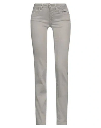 Jacob Cohёn Woman Pants Grey Size 24 Lyocell, Cotton, Elastomultiester, Elastane In Grey
