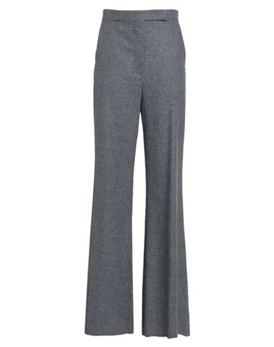 Max Mara Pleat Detailed Straight Leg Trousers In Grey