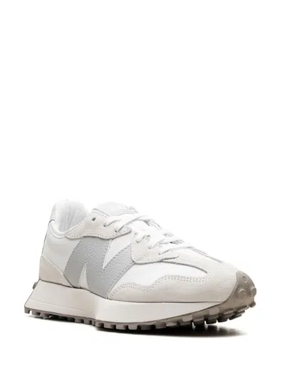 New Balance Gray 327 Sneakers In White