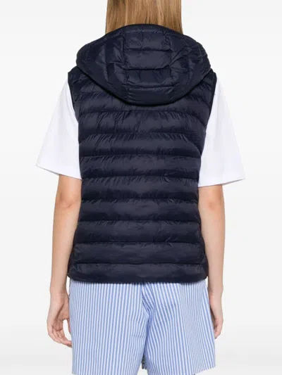 Polo Ralph Lauren Padded Sleeveless Vest Vest In Blue