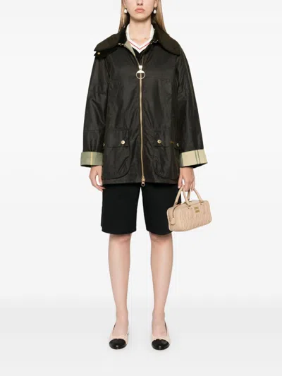 Barbour Allerston Coat In Green