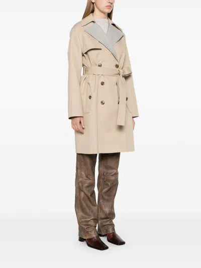 HUGO BOSS PRINCE OF WALES CHECK TRENCH COAT 