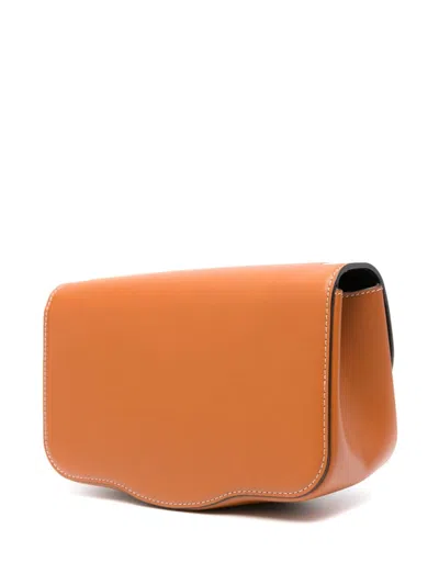 Valentino Vlogo Signature Crossbody Bag In Brown