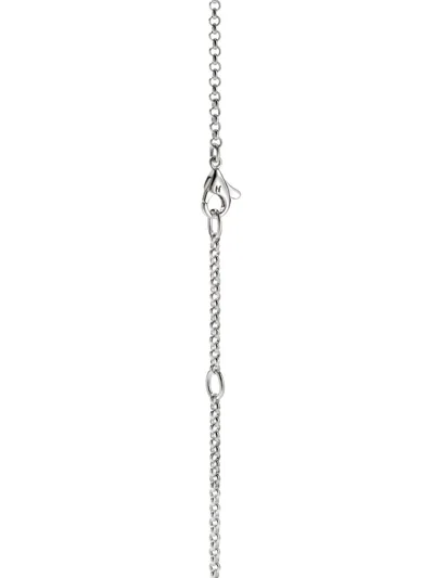 John Hardy 14kt Gold Jh Essential Linked Necklace In Silver