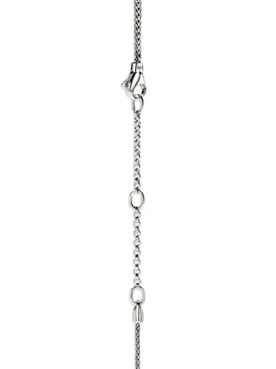 John Hardy Jh Essential Diamond Necklace In Silver