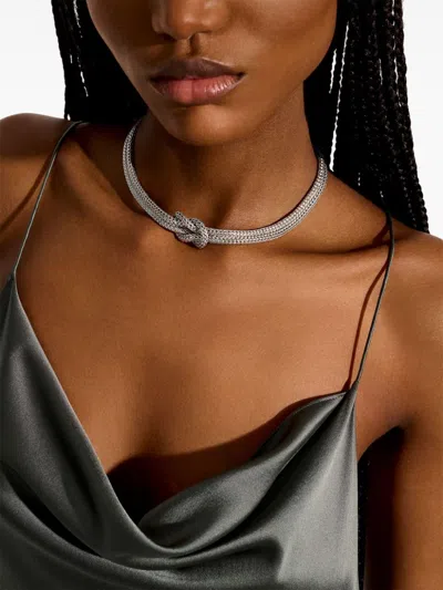 John Hardy Love Knot Necklace In Silver