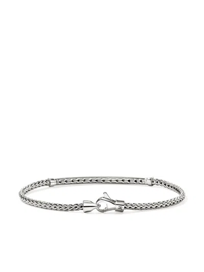 John Hardy Jh Essential Diamond Bracelet In Silver