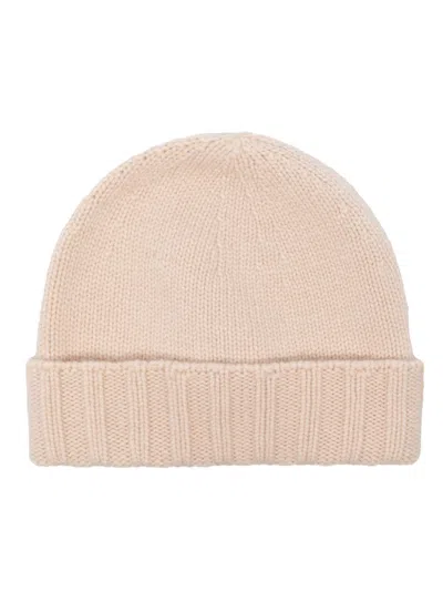 Drumohr Cashmere Beanie In Neutrals