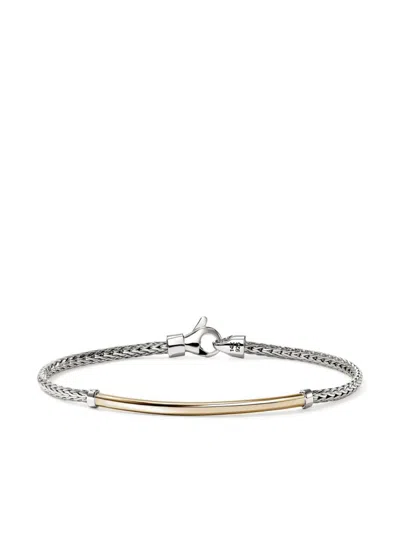 John Hardy 14kt Gold Jh Essential Bracelet In Silver
