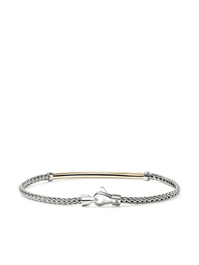 John Hardy 14kt Gold Jh Essential Bracelet In Silver
