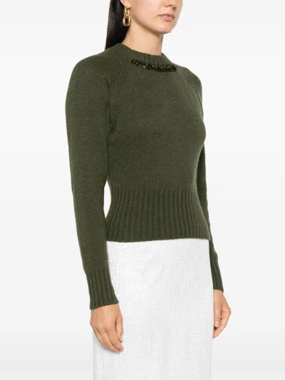 Fabiana Filippi Cashmere Sweater In Green