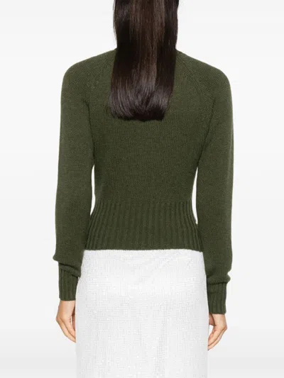 Fabiana Filippi Cashmere Sweater In Green
