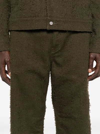 Shop Craig Green Towel Trousers In Green