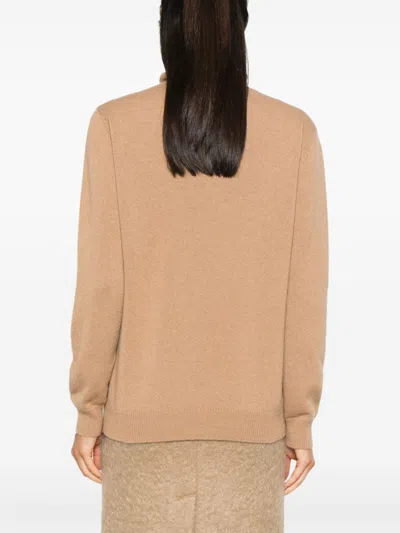 Fabiana Filippi Fabula-buttons Cashmere Sweater In Neutrals
