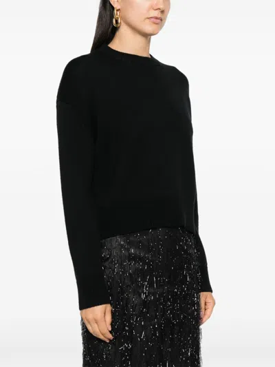 Fabiana Filippi Merino-wool Sweater In Black