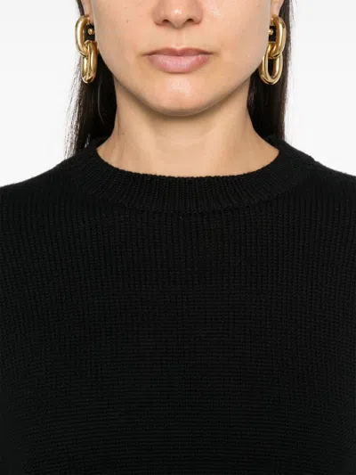 Fabiana Filippi Merino-wool Sweater In Black