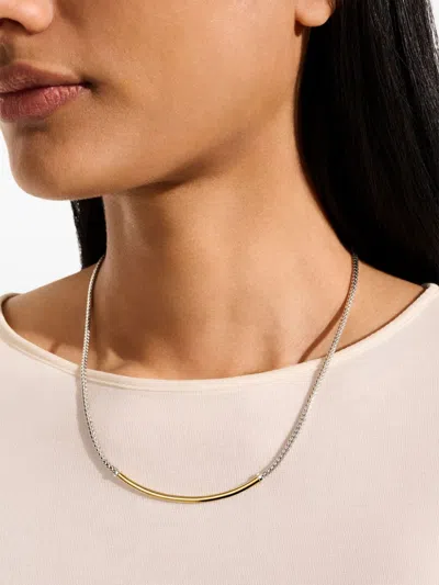 John Hardy 14kt Gold Jh Essential Necklace In Sterling Silver