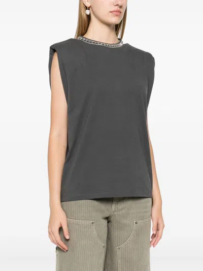 Golden Goose Isabel T-shirt In Grey