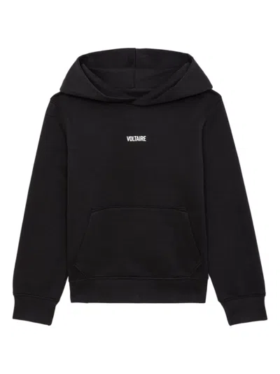 Shop Zadig & Voltaire Graphic-print Hoodie In Black