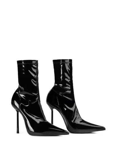 Le Silla Bella 120mm Ankle Boots In Black