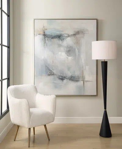 Uttermost Contort Hand Painted Canvas In Blue