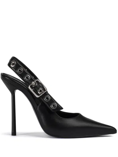 Le Silla Courtney 120mm Slingback Pumps In Black
