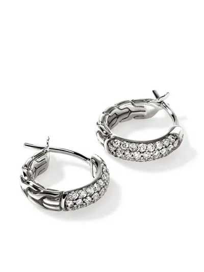 John Hardy Essential Hoop Earring In Metallic