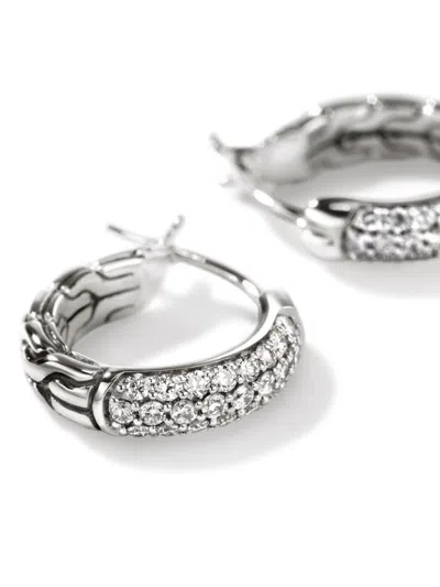 John Hardy Essential Hoop Earring In Metallic