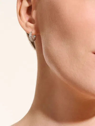 John Hardy Essential Hoop Earring In Metallic