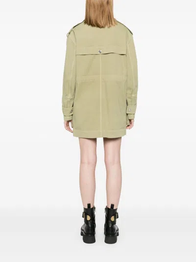 Versace Medusa Head- Buttons Jacket In Green