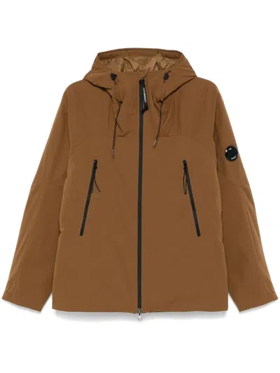 C.p. Company Medium Jacket In Pro-tek In Brown