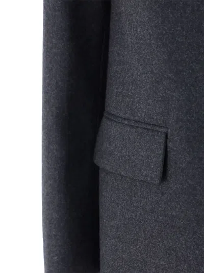 P.a.r.o.s.h P. A.r. O.s. H. Virgin Wool Blazer In Gray