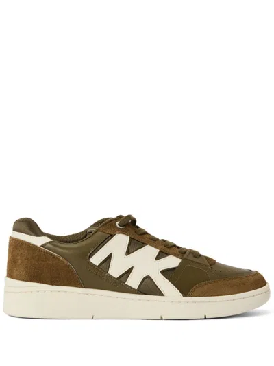 Michael Kors Men's Rebel Lace-up Sneakers In Green