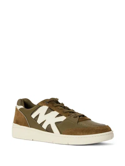 Michael Kors Men's Rebel Lace-up Sneakers In Green