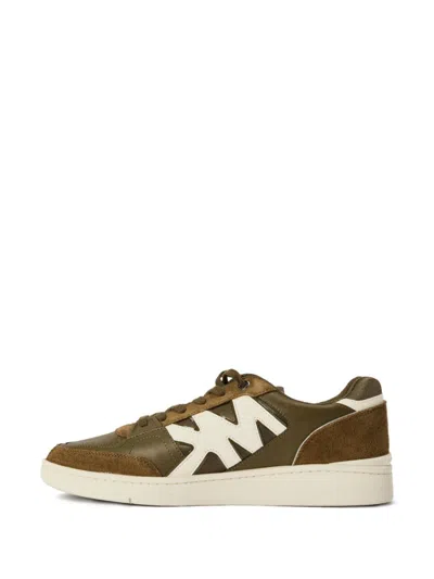 Michael Kors Men's Rebel Lace-up Sneakers In Green