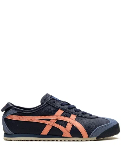 Onitsuka Tiger Mexico 66 "peacoat/guava" Sneakers In Blue