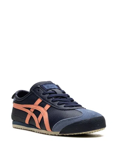 Onitsuka Tiger Mexico 66 "peacoat/guava" Sneakers In Blue