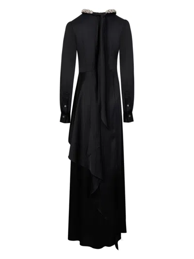 Ports 1961 Crystal-embellished Gown In Black