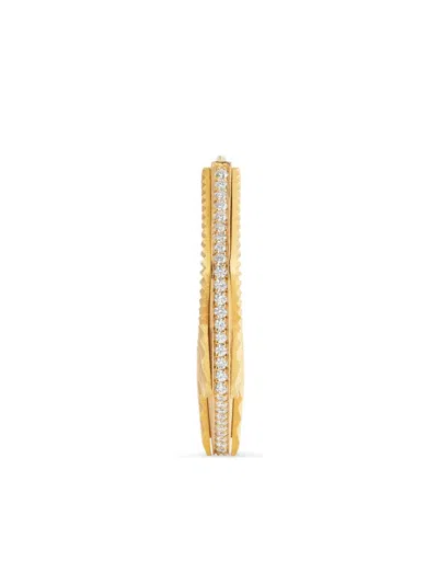 Marie Lichtenberg 18k Yellow Gold Nyc Diamond Earring In Gold