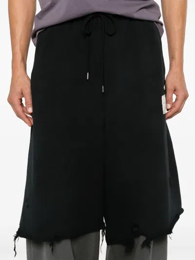 Miharayasuhiro Layered Track Pants In Black