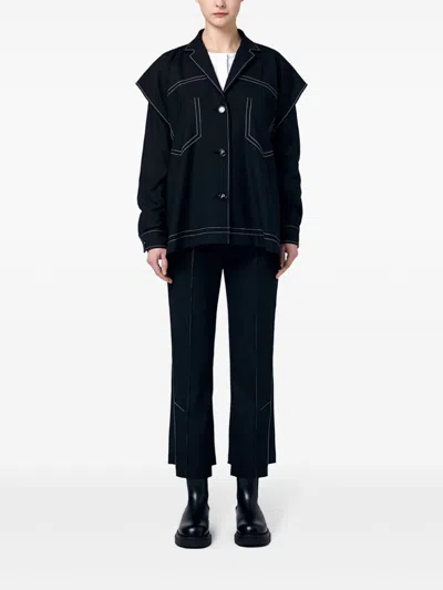 Shop Ports 1961 Long Sleeve Jacket In Black