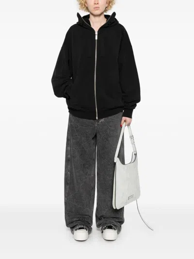 44 Label Group Cotton Sweatshirt With Logo In Black