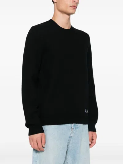 Apc A.p.c. Edward Knit Jumper In Black