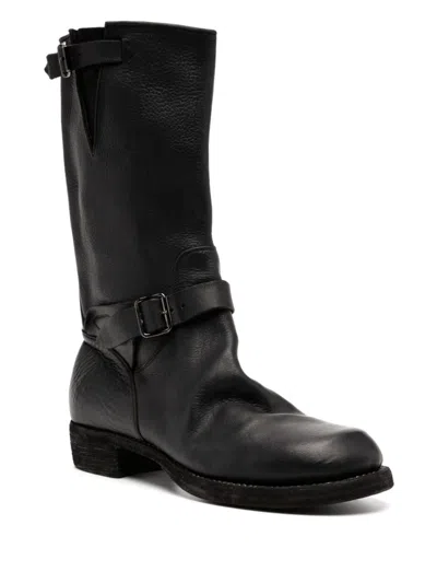 Guidi X Takahiromiyashita Thesoloist Engineer Boots In Black