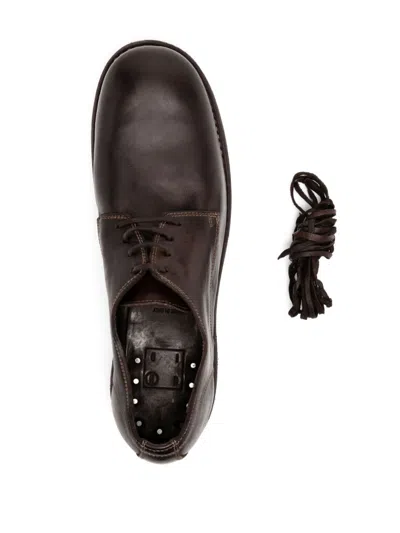 Guidi X Undercover Derby Shoes In Neutral