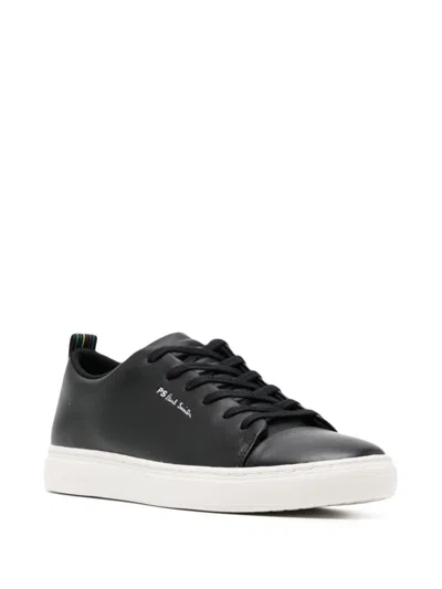 Ps By Paul Smith Dark Navy Lee Trainers In Black